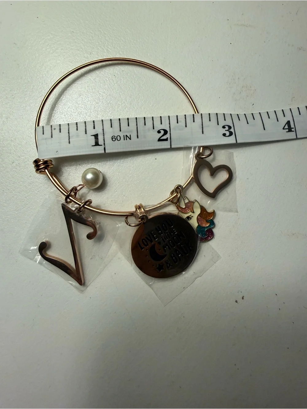 “Z” Girls Charm Bracelet